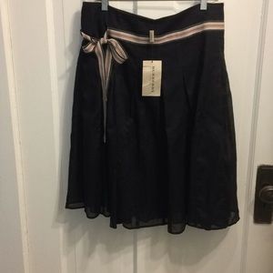 NWT Burberry Cotton Skirt Size 8